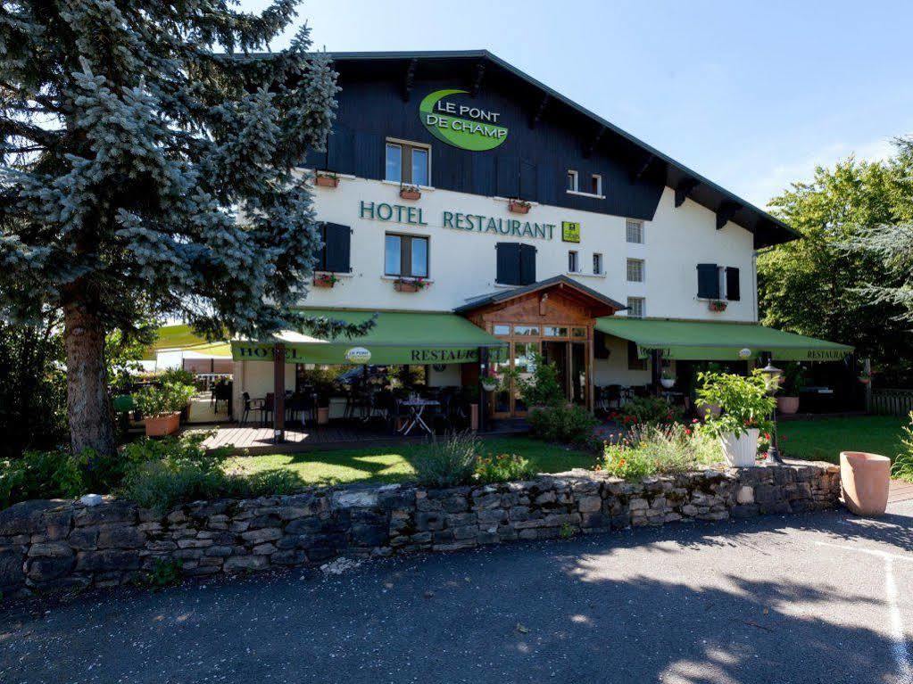 Hotel Logis Le Pont De Champ Beaucroissant Exterior foto